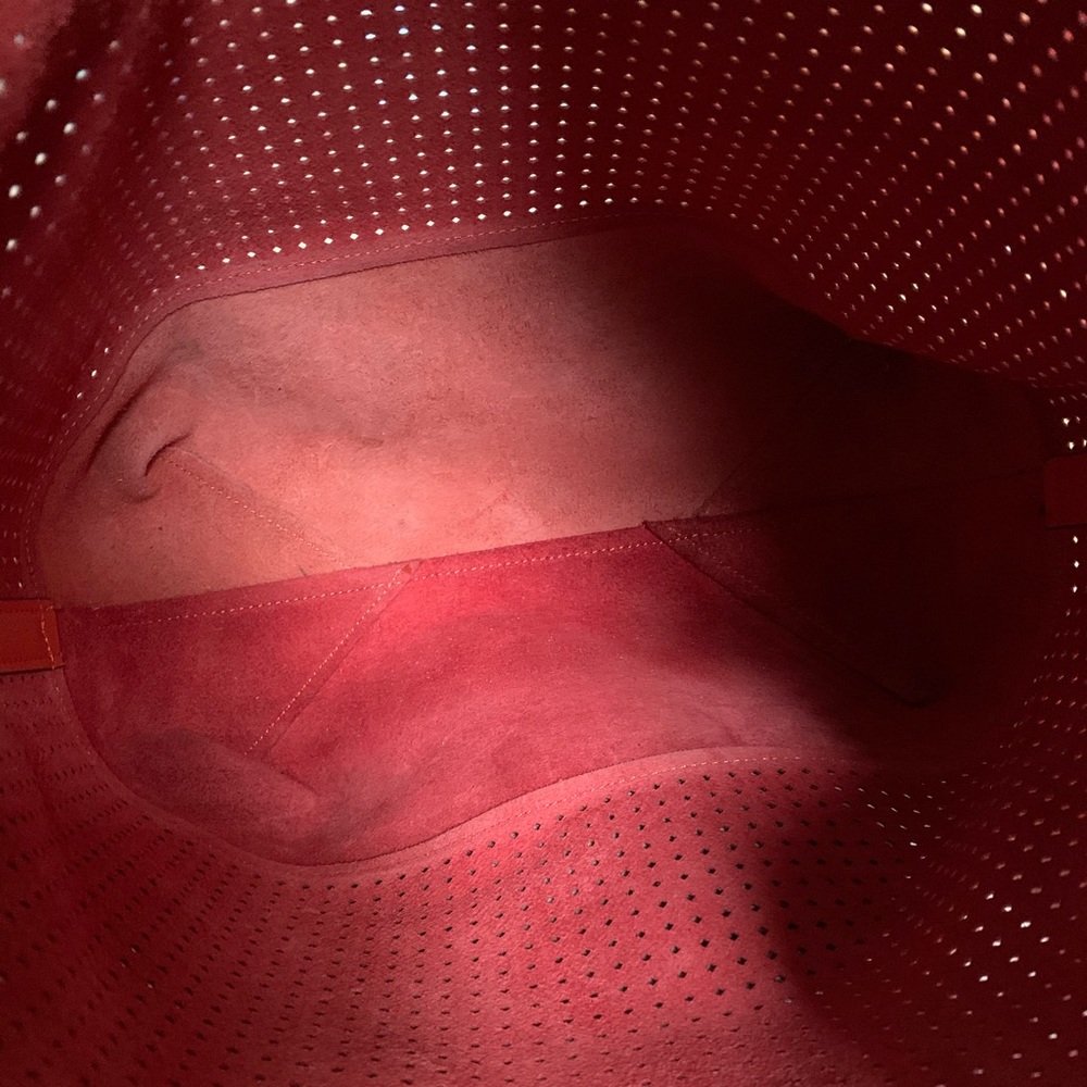 Vince Camuto Perforated Bucket Bag - Picture 6 of 11